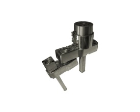 Valve gate hybrid system